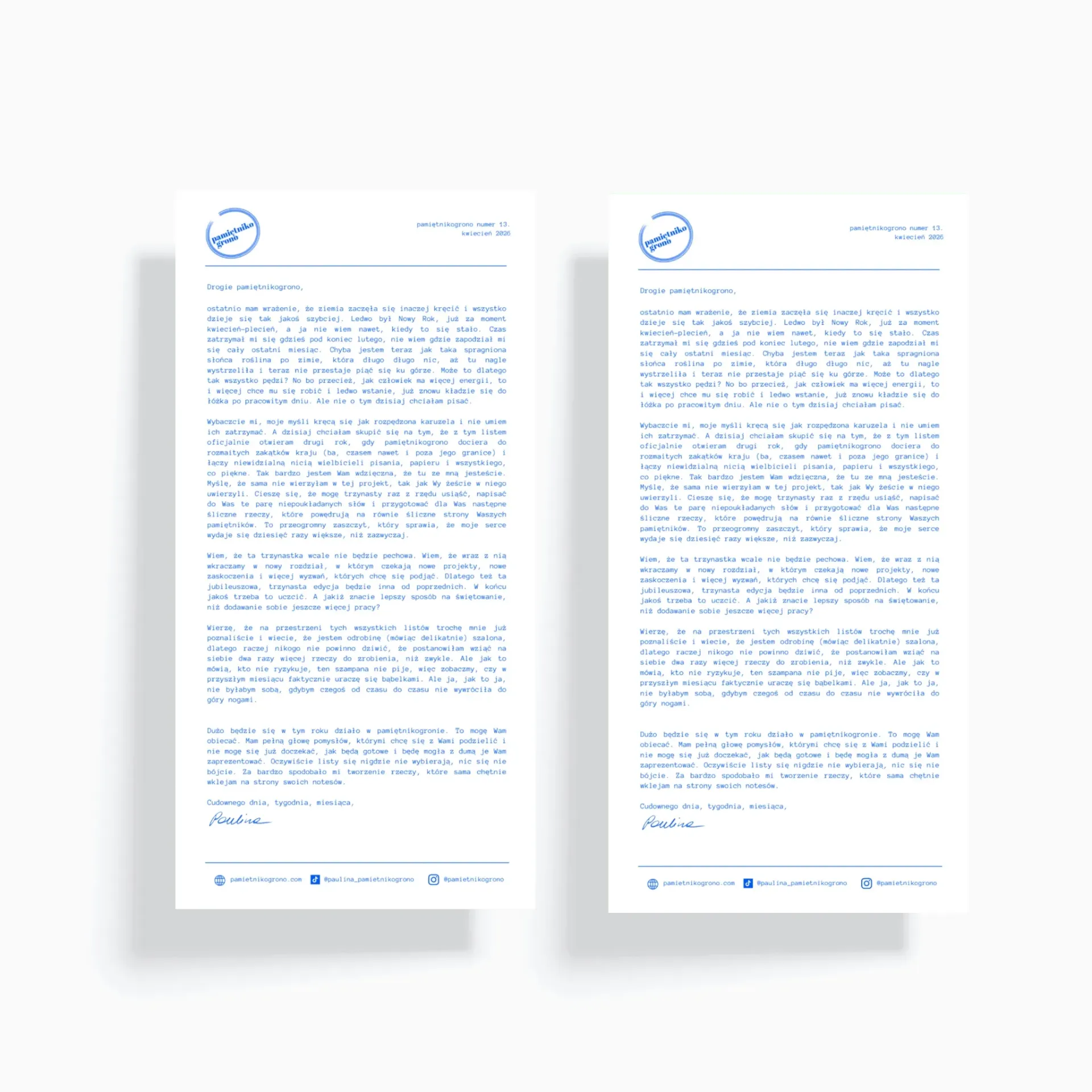 Pamiętnikogrono, kwiecień 2026
